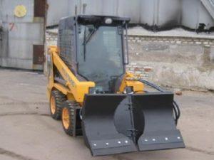 Отвал "Бабочка" на Китайский мини-погрузчик МКСМ, Бобкэт,  lonking, 500, xcmg, jcb, sunward, liugong, зумлион, ant, case, мустанг, wecan, bull, holland, Sany