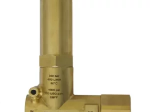 Регулятор потока VB 450/200; вход 1"1/4 г, выход 1"1/4 г; By-pass 1"1/2 г. 450 л/мин 220 бар